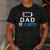 Father's Day Tee Dad Of 2 Boys Man Idea Men's Casual T-Shirt Dark Grey
