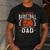 My Favorite Basketball Player Calls Me Dad Basketball Men's Casual T-Shirt Dark Grey