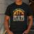 My Favorite Chess Player Calls Me Dad Chess Dad Chess Player Men's Casual T-Shirt Dark Grey