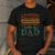 My Favorite Firefighter Calls Me Dad Firefighter Dad Men's Casual T-Shirt Dark Grey