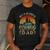 My Favorite Fishing Buddy Calls Me Dad Men's Casual T-Shirt Dark Grey