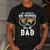 My Favorite Ski Buddies Call Me Dad For Ski Dad Men's Casual T-Shirt Dark Grey