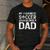 My Favorite Soccer Player Calls Me Dad Fathers Day Men's Casual T-Shirt Dark Grey