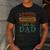 My Favorite Stevedore Calls Me Dad Stevedore Dad Men's Casual T-Shirt Dark Grey