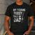 My Fishing Buddy Calls Me Dad Fisherman Men's Casual T-Shirt Dark Grey