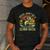 Fishing Father Day Tee Bruh Don't Be a Dumb Bass Dad Men's Casual T-Shirt Dark Grey