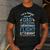 Flight Attendant Shirt For Dad Father Flight Attendant Men's Casual T-Shirt Dark Grey