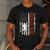 Football Kicker Dad Of A Football Kicker Father US Flag Men's Casual T-Shirt Dark Grey Football Kicker Dad Of A Football Kicker Father US Flag Men's Casual T-Shirt Dark Grey