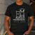 Fur Dad Pet Lover Cat Dog Dad Husband Fathers Day Wife Men's Casual T-Shirt Dark Grey