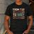 From Fur Daddy To Baby Daddy Dog Dad Pregnancy Announc Men's Casual T-Shirt Dark Grey
