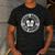 Garage Drinker Club Member Day Drinking Dad Beer Garage Men's Casual T-Shirt Dark Grey