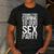 Gender Reveal Mum Dad Party Men's Casual T-Shirt Dark Grey