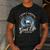 Goat Life Chose Me Rancher Farmer Goat Dad Goat Men's Casual T-Shirt Dark Grey