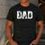 Golfing Dad Golf Lover Golfing Putter Golfer Men's Casual T-Shirt Dark Grey