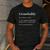 Grandaddy Grandpa Fathers Day Definition Men's Casual T-Shirt Dark Grey