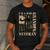 Grandpa Veteran Fathers Day Dad Veteran Camo American Flag Men's Casual T-Shirt Dark Grey