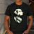 Great Pyrenees Pyr Minimalist Simple Dog Mom Dad Boys Girls Men's Casual T-Shirt Dark Grey