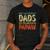 Only The Greatest Dads Get Promoted To Papaw Men's Casual T-Shirt Dark Grey