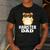 Hamster Dad Father's Day Animal Whisperer Rodent Lover Men's Casual T-Shirt Dark Grey