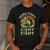 Here-Fishy Fishing Boy Large Mouth Bass Dad Men's Casual T-Shirt Dark Grey