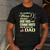 Hero Wears Dog Tags Combat Boots Proud Army Dad Father Men's Casual T-Shirt Dark Grey