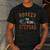 Hooked On Being Stepdad Father's Day Fishing Stepdad Men's Casual T-Shirt Dark Grey