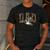 Hunting Dad Duck Camouflage Camo Preppy Camo Dad Camo Men's Casual T-Shirt Dark Grey