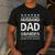 Husband Dad Grandpa Shirt For Him Men's Casual T-Shirt Dark Grey Husband Dad Grandpa Shirt For Him Men's Casual T-Shirt Dark Grey