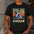 HVAC Dad Like A Regular Dad HVAC Technician AC Repairman Men's Casual T-Shirt Dark Grey