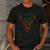 IAM The Meister Jaegermeister Dad Mom Deer Men's Casual T-Shirt Dark Grey IAM The Meister Jaegermeister Dad Mom Deer Men's Casual T-Shirt Dark Grey