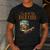 Ill Be In Backyard Saying Dad Men Grandpa Uncle Men's Casual T-Shirt Dark Grey