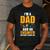 I'm A Dad And Engineer Father Day Engineering Men's Casual T-Shirt Dark Grey