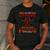 I'm Dad Grandpa Retired Firefighter Nothing Scares Me Men's Casual T-Shirt Dark Grey