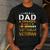 I'm A Dad Grandpa And A Vietnam Veteran US Army Vet Men's Casual T-Shirt Dark Grey