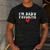 I'm Dad's Favorite Sarcastic Father's Day Men's Casual T-Shirt Dark Grey