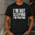 I'm Not Sleeping I'm Praying Mom Dad Joke Premium Tri-Blend Men's Casual T-Shirt Dark Grey