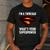 I'm A Twin DAD-What's Your Superpower Men's Casual T-Shirt Dark Grey