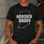 Indiana Hoosier Dad Men's Casual T-Shirt Dark Grey