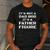 Its Not A Dad Bod Its A Father Figure Fathers Day Men's Casual T-Shirt Dark Grey