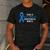 June Is Men’s Health Awareness Month Ribbon For Dad Grandpa Men's Casual T-Shirt Dark Grey