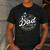Just A Dad Who Always Came Back With The Milk Men's Casual T-Shirt Dark Grey