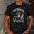 Just A Dad Who Always Came Back With The Milk Shirt Skeleton Men's Casual T-Shirt Dark Grey