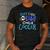 Just Like My Dad Only Cooler Father's Day Boys Girls Men's Casual T-Shirt Dark Grey