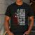 Just A Regular Dad Trying Not To Raise Liberals Father's Day Men's Casual T-Shirt Dark Grey