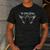 Just Winging It Anatomy Pun Dad Joke Men's Casual T-Shirt Dark Grey
