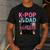 K-Pop Dad Of The Birthday Girl K Pop Birthday Party Men's Casual T-Shirt Dark Grey