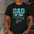 Kids Birthday Party Parent Birthday Girl Father Daddy Dad Men's Casual T-Shirt Dark Grey