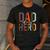 Kids Fathers Day Shirt For Son Daughter My Dad Is My Hero Men's Casual T-Shirt Dark Grey