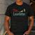 Lawn Mowing Lawnfather Dad Lawn Mower Gardening Men's Casual T-Shirt Dark Grey