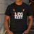 Leg Rest Naughty Dad Joke Vagitarian Lesbian Men's Casual T-Shirt Dark Grey